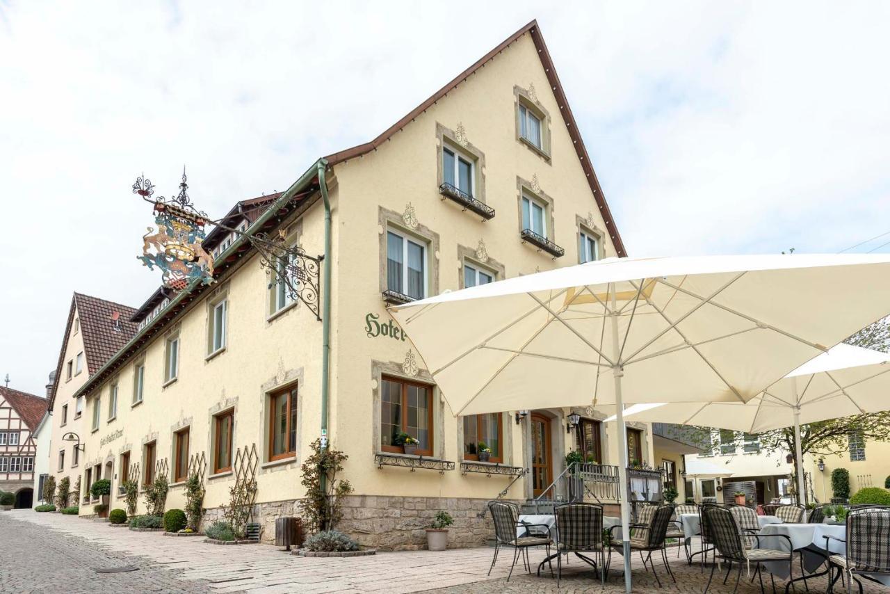 Hotel Gasthof Krone Niederstetten Экстерьер фото